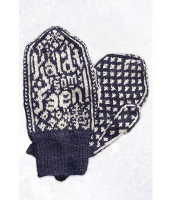 Kaldt som faen votter - Marineblå / Natur