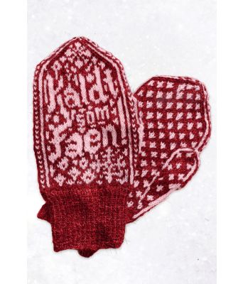 Kaldt som faen votter Tomatrød / Rosa