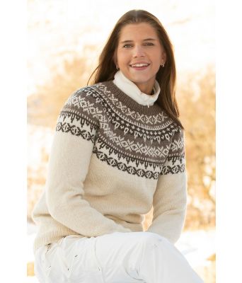 Karve genser klassisk norsk strikkegenser - Viking 2109-06