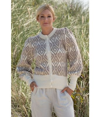 Kath strikkejakke Kathrine Sørland - Viking 2130-12