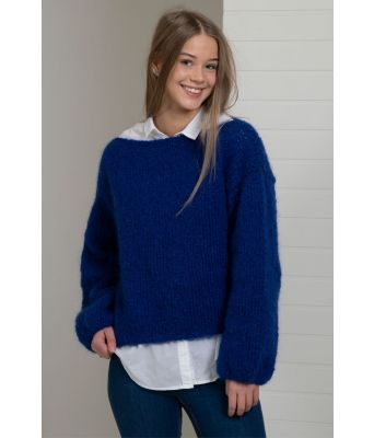 Kongeblå Neo genser - Viking 2201-02A