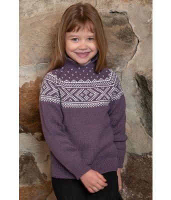 Lilla Setesdalsgenser til jente Troy - Viking 2106-04