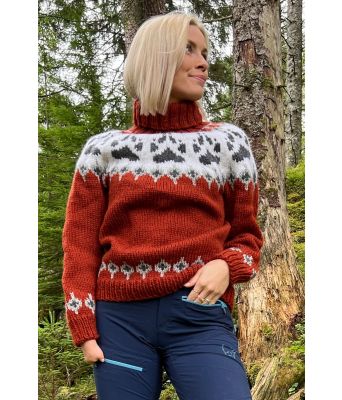 Rustfarget villmarksgenser - Linke Neumann design VGHG0006C