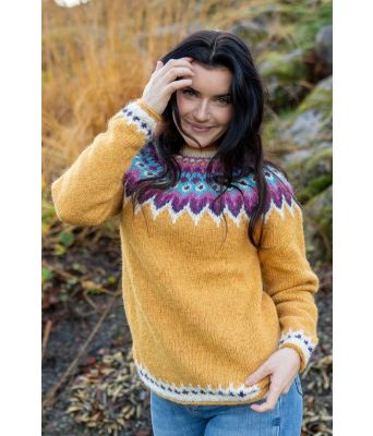 Fargerik gul riddarigenser - LL0077B