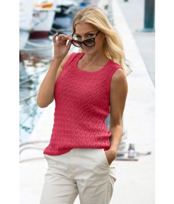 Lys burgunder Jåt vest - Viking 2014-07-557