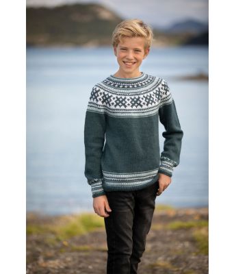 Mikkel-strikkegenser-til-barn - Viking 2001-04