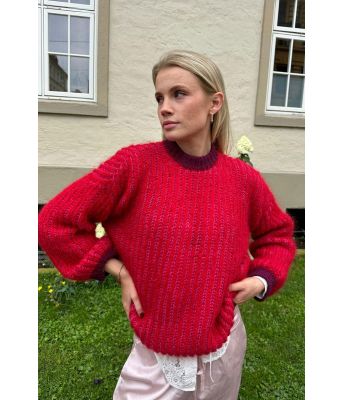Toni genser i dyp rød - MM 01-01B