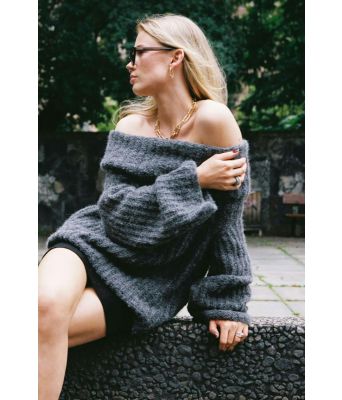 Grå Ophelia genser - MM 02-01