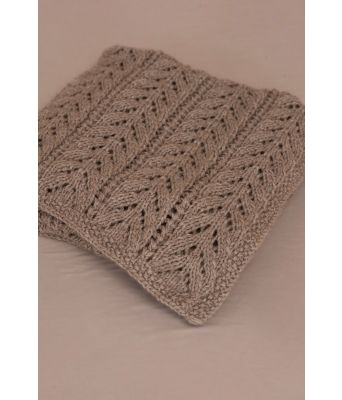 Myrtel strikket babyteppe - Viking 2132-07