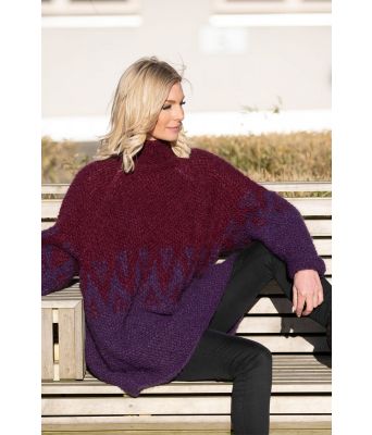 Nea lang strikkegenser Kathrine Sørland - Viking 1910-04