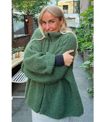 Olivengrønn Aud jakke - ØK 05-01-769