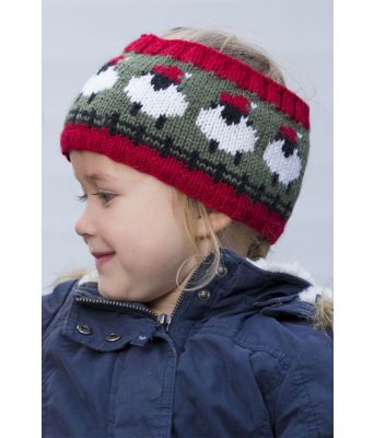 Pannebånd med sauer som har nisselue - Viking 1714-16A