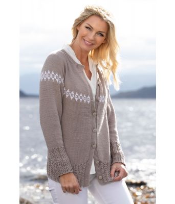 Pram strikket jakke Kathrine Sørland - Viking 2014-03