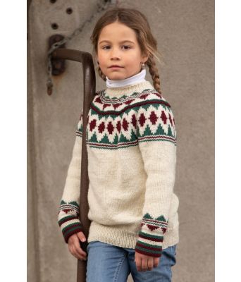 Rosmarin genser til jente - Viking 2116-01