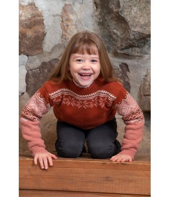 Setesdalgenser i brent oransje Jo - Viking 2106-03B