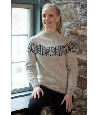 Skulds nett gense Urd i perlegrå - Viking 2127-4B