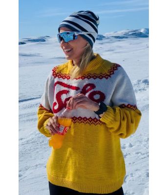 Solo genser med raglan i Sportsragg - Henriette Rasch / Strikketoppen