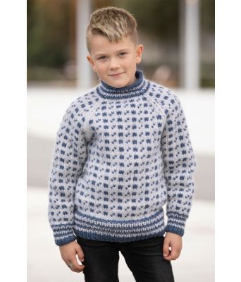 Star islender til barn med raglanfelling Team Ingebrigtsen - Viking 2135-05