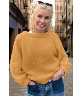 Okergul Cozy everyday sweater - Strikkia 2022-002-345