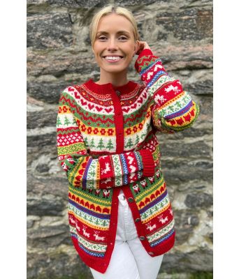Ulrikkes ugly xmas cardigan - Strikkia 2023-026