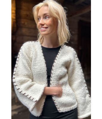 Sorbonne stitch cardigan - Strikkia 2023-029A