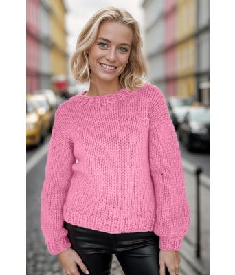 Rosa Scarlett sweater - Strikkia 2024-041-361