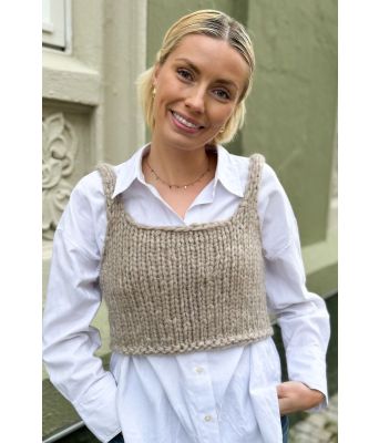 Chunky snug singlet - Strikkia 2024-047