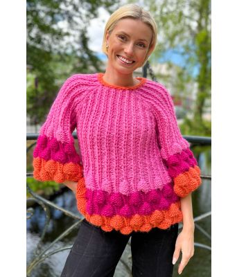 Bubble drops sweater - Strikkia 2024-056