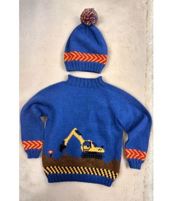 Gravemaskingenser - Strikkia 2024-065