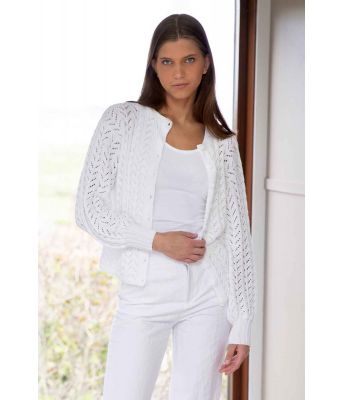 Sunrise strikket sommerjakke - Viking 2125-5