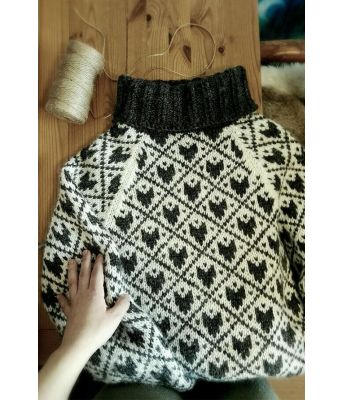 Svartulvgenser Grå/Natur - Linka Neumann LN0002A