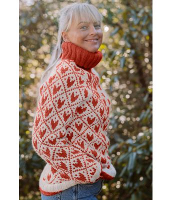 Rustfarget Svartulvgenser - Linka Neumann design SVHG0002-010