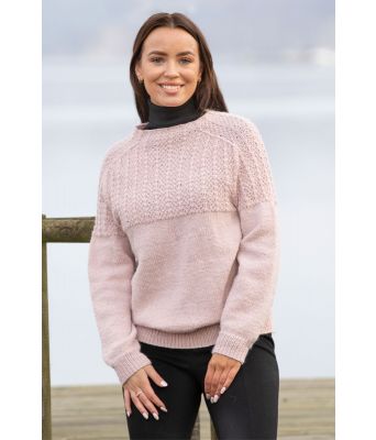 Tandori strikket genser Mie Cappelen - Viking 2113-05