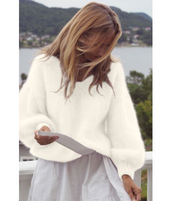 Hvit tynn Miragenser - TL0015-BF40010