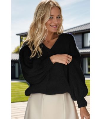 Svart Tynn Mira genser - TL0015-BF40090