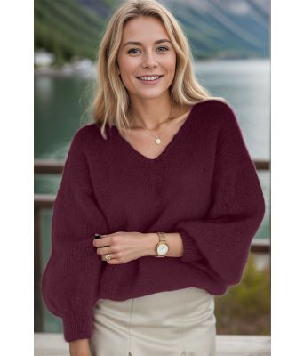 Bordeaux Tynn Mira genser - TL0015-BF47944