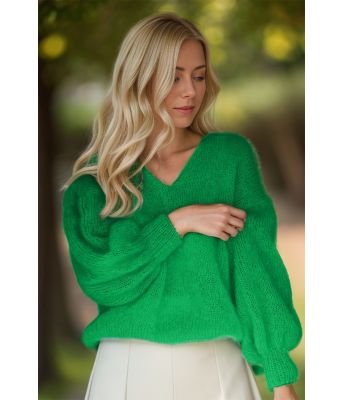 Skarp grønn Tynn Mira genser - TL0015-BF47948