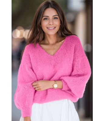 Fuksia Tynn Mira genser - TL0015-BF47952