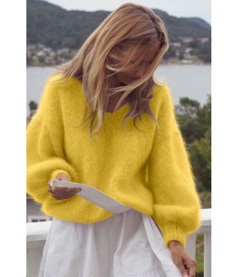 Gul tynn Mira genser - TL0015-VGM540