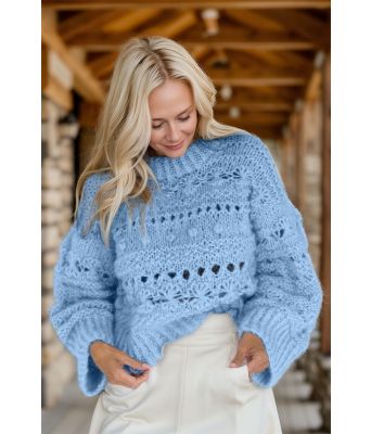 Lyseblå Bris genser - TL0016-520