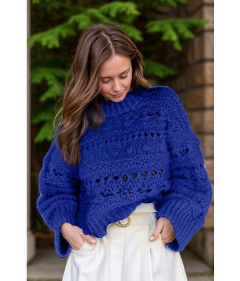 Kongeblå Bris genser - TL0016-525