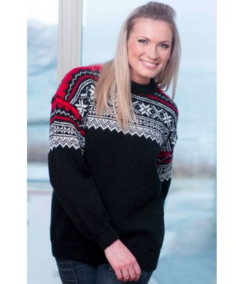 Sort Setesdalsgenser - Viking 1403-7a