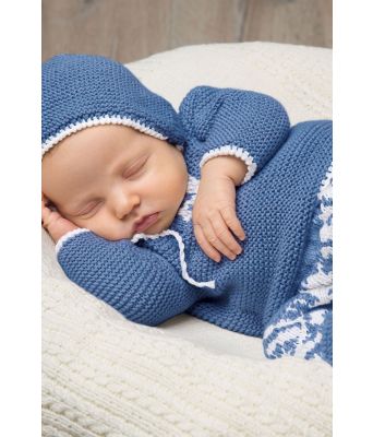 Flora hentesett i himmeblå - Viking 1608-1-425