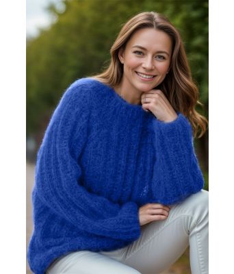 Kongeblå Une genser - Viking 1618-6-525