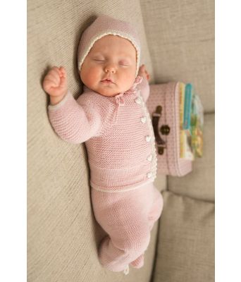 Lille skatt rosa hentesett til baby - Viking 1802-17a