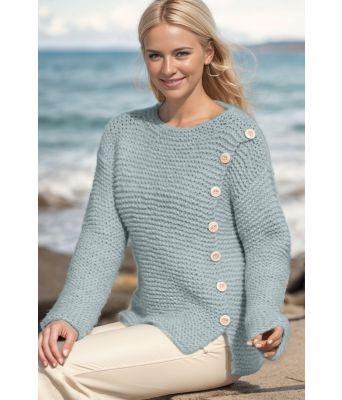 Lys petrol Liv genser - Viking 1923-7-331