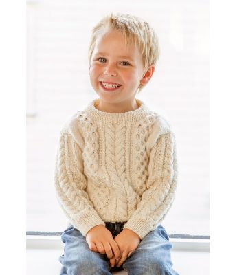 Viljar strikkegenser til gutt - Viking 1926-13