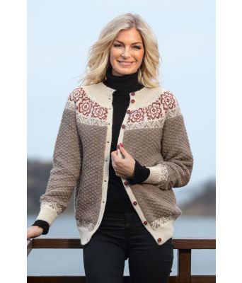 Elena strikkejakke Kathrine Sørland - Viking 2008-1