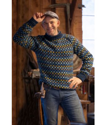 Erik Alfred fra TV / Farmen sin Oppfinner genser - Viking 2010-1 Mørk petrol