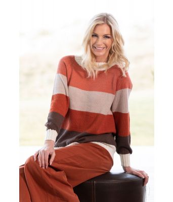 Alba stripete genser Kathrine Sørland - Viking 2011-11